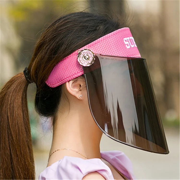 Оптовая продажа, летняя женская велосипедная Кепка с защитой от УФ-лучей, прозрачная пластиковая Кепка с козырьком