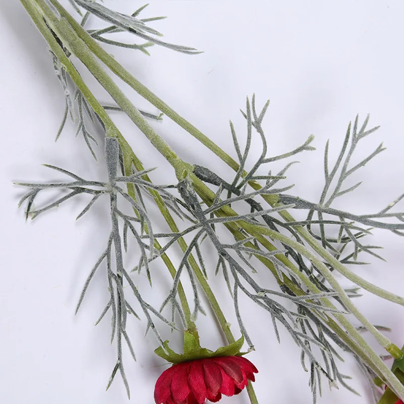 China Artificial Flowers for Decoration Chrysanthemum Wholesale Artificial Flowers