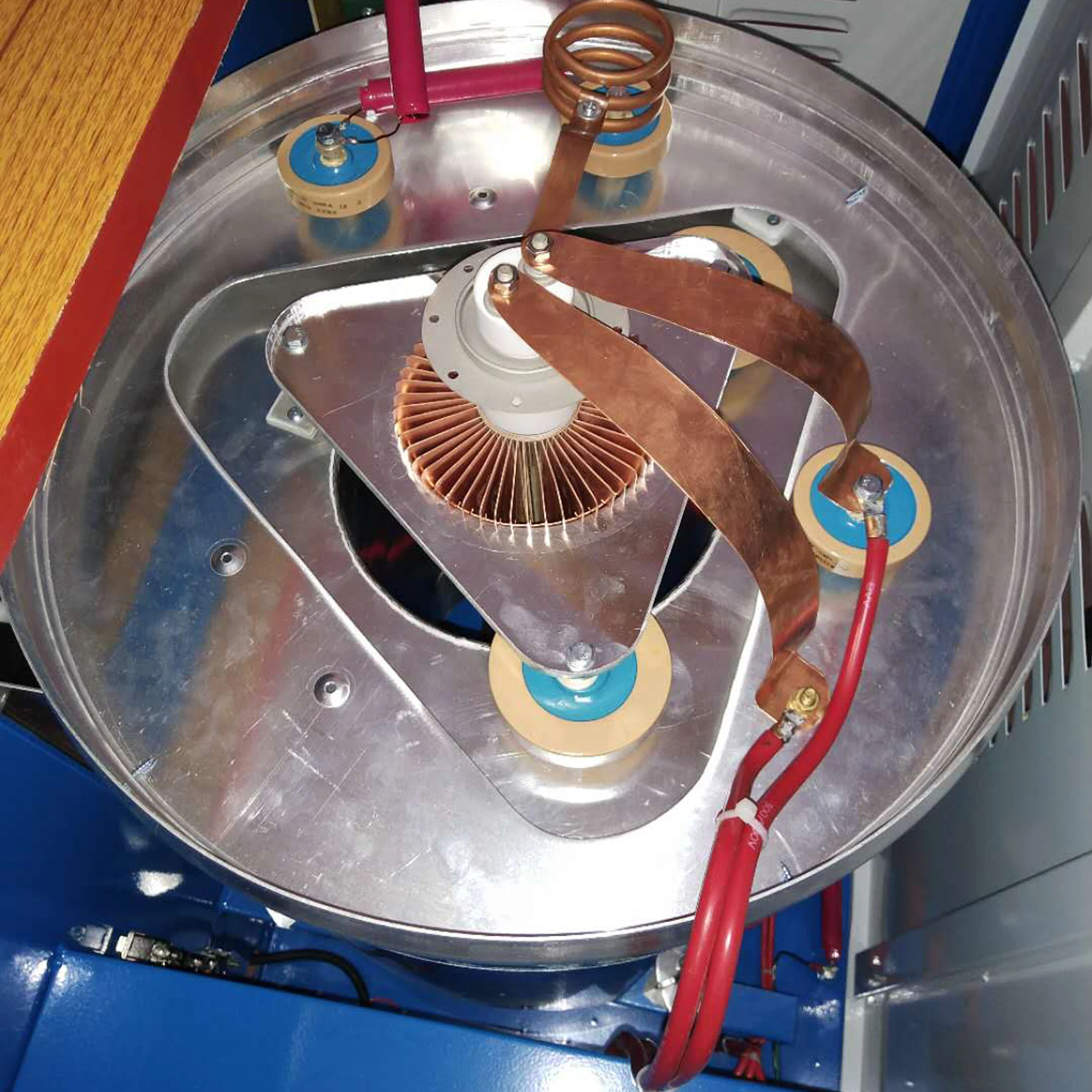 Footwear sport shoe thick leather embossing high frequency machine