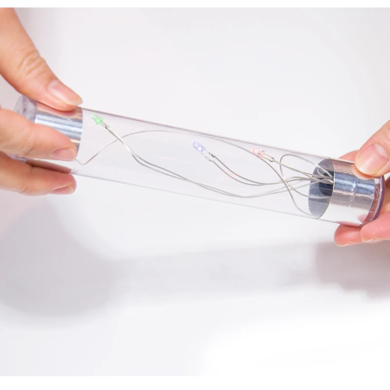 2023 Science Project Create Circuit Amazing Human Conductivity Energy Stick Sci Fi Tube Toy Kids