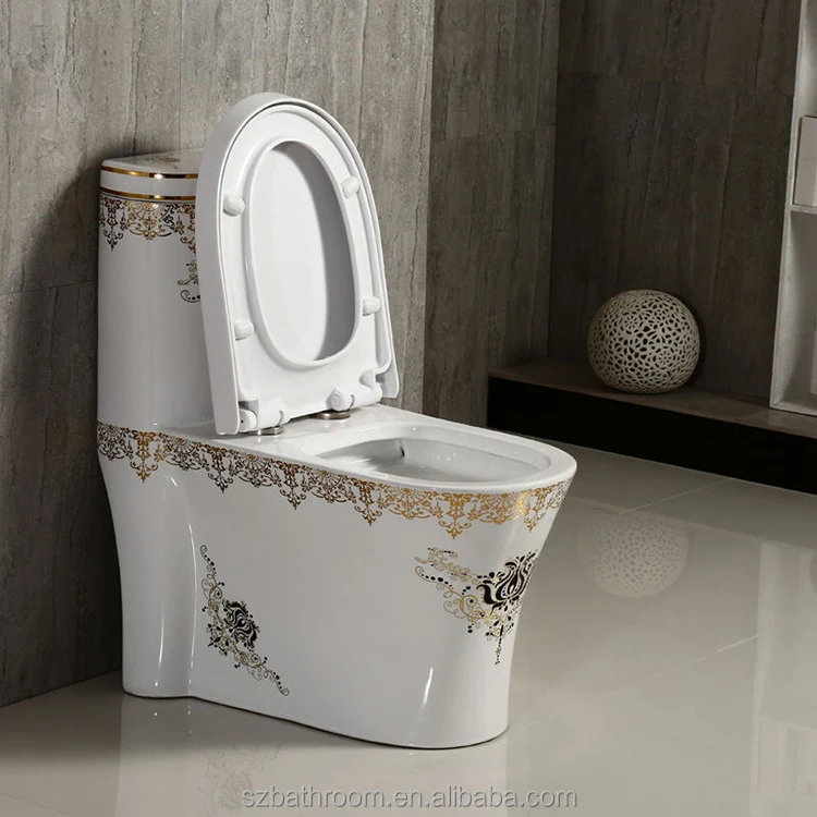 European Fashion Style colored toilet in china with cheap price