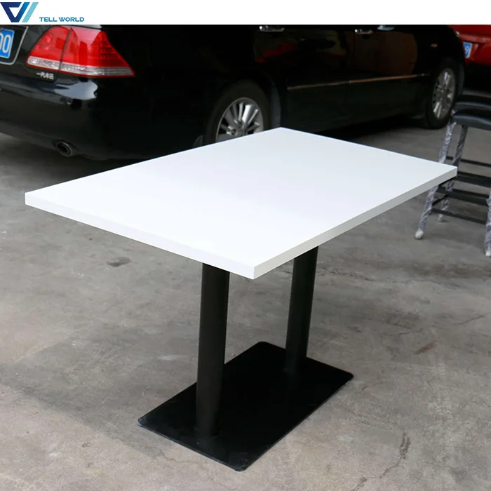 
Food court marble dining table set restaurant table and chair sets 