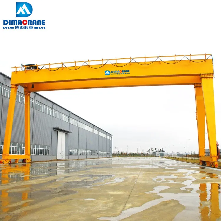 stone field use Europe style double girder gantry crane 10 ton 8 ton 5 ton