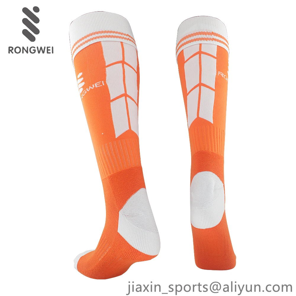 Custom design football socks / OEM knee high socks / sports socks manufacturer