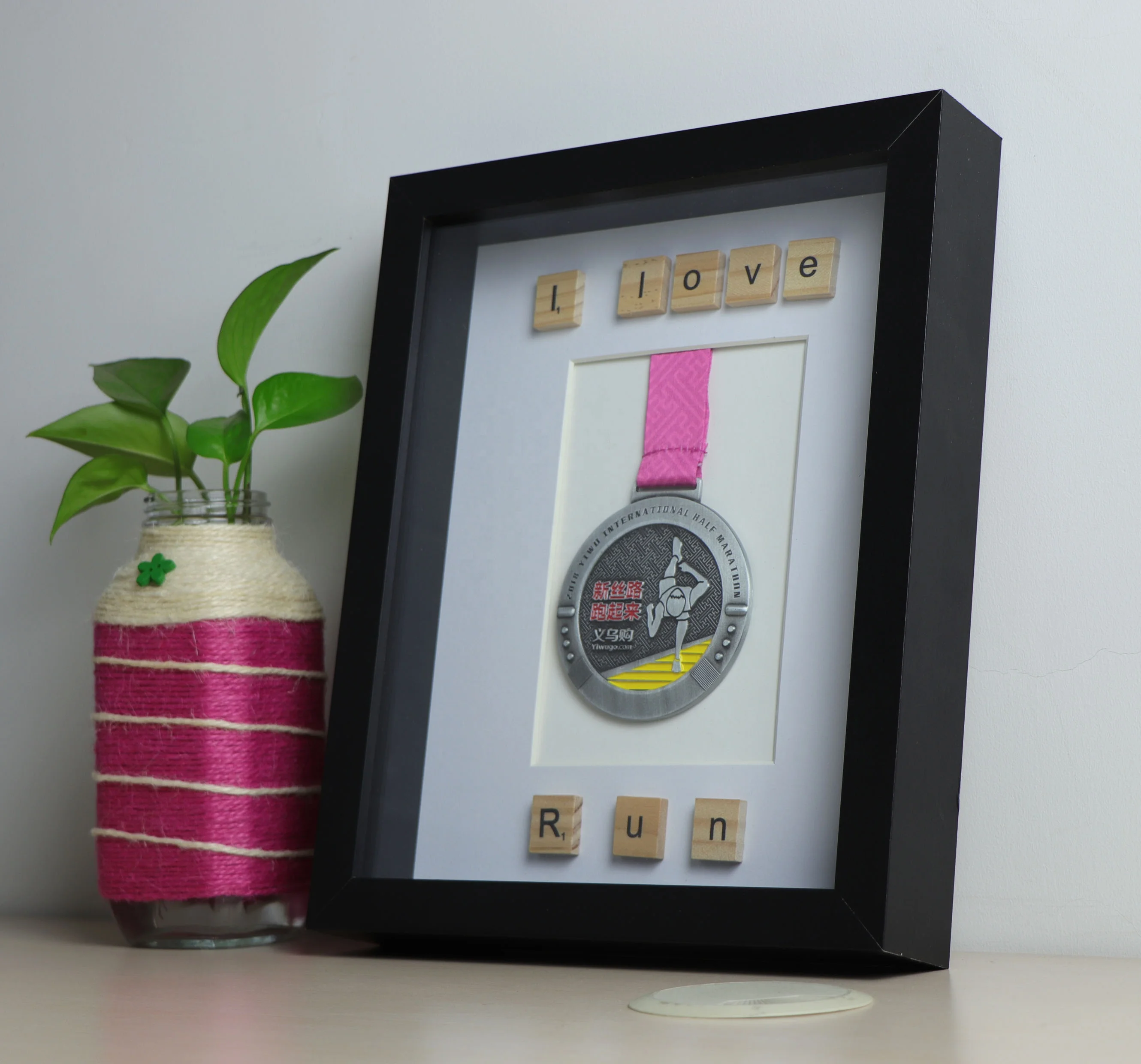 8 by 10 inches shadow box frame, MDF picture frame, Deep frame for display photo or save souvenir