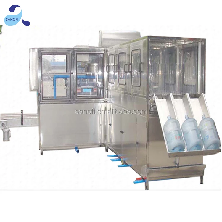 QGF-100 5 Gallon Pure Water Filling Machine Water Processing Line