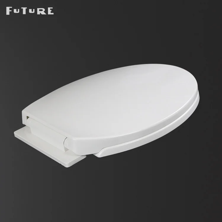 Stainless steel QQ hinges lavatary family toilet seat with CE