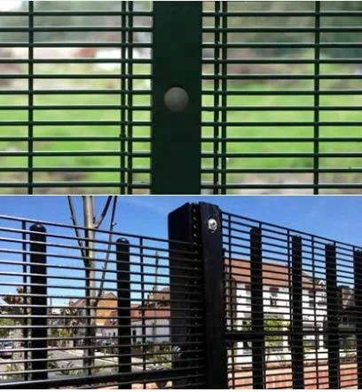 PVC Coated Galvanized Climb Wire Mesh 358 Fence