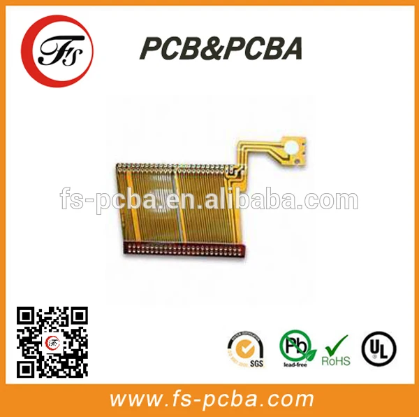 полиимида гибная печатная плата с одной стороне flex fpc совета