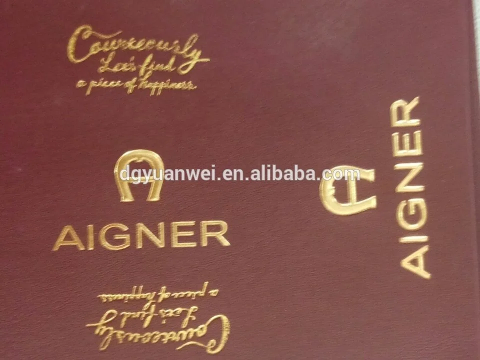 Paper indentation gold foil hot stamping machine