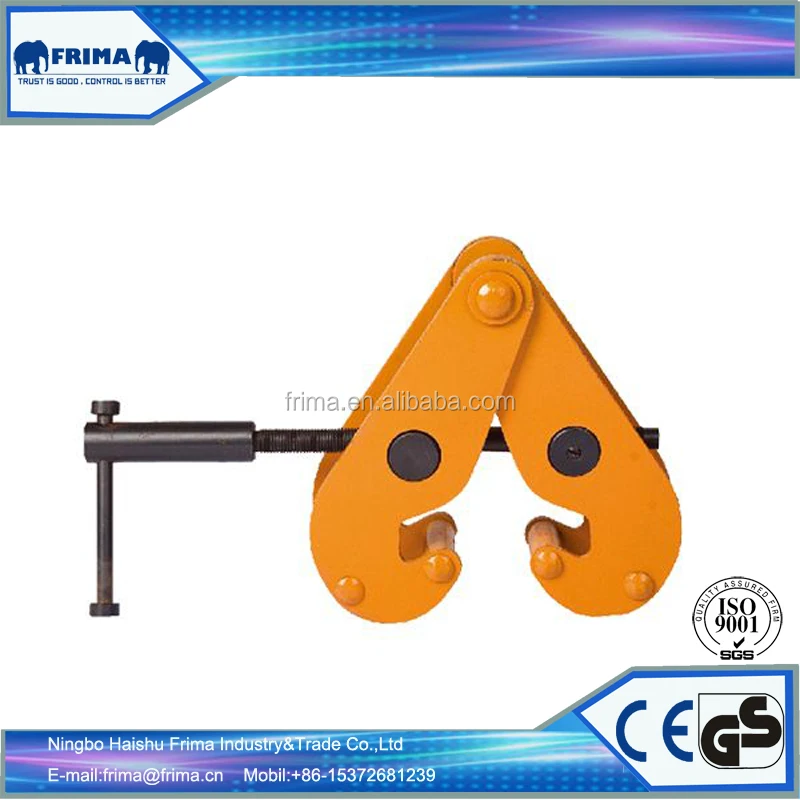 20Ton  Lifting Steel Beam Clamp Girder Clamp Clamp