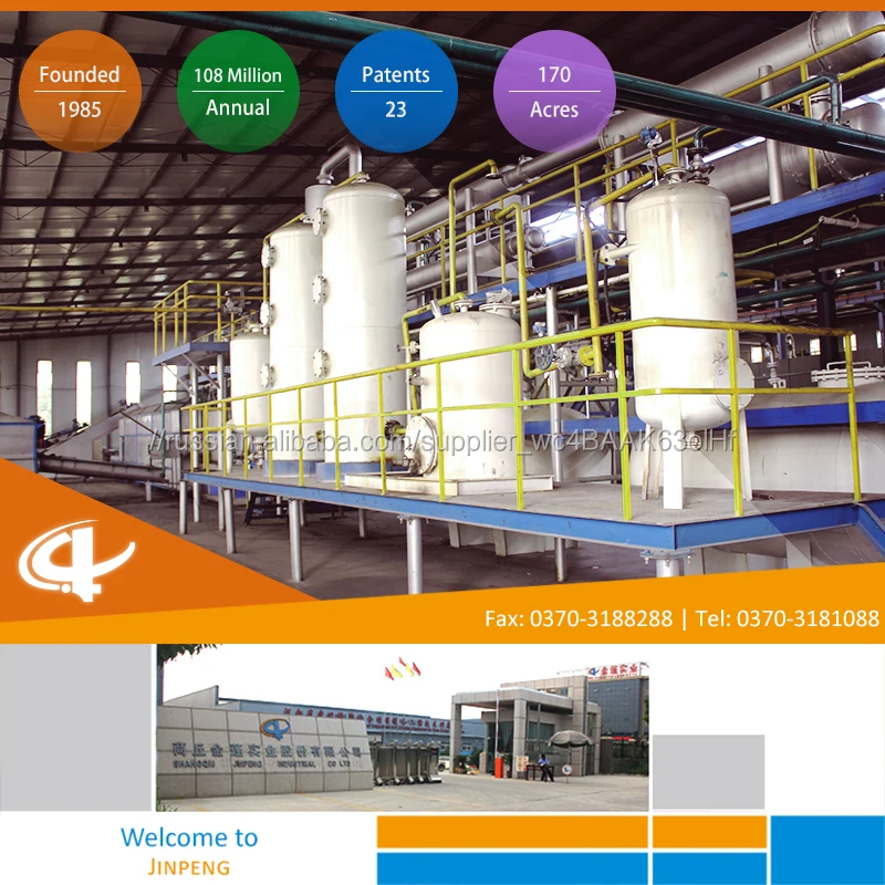 Tire refinery equipment used