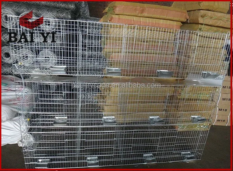 Commercial rabbit breeding cage for hot sale