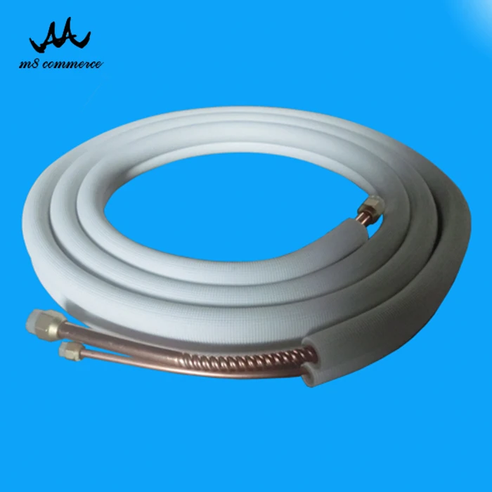 Competitive Price Copper Pipes AC Insulated Copper Tube  ac copper pipe For Air Conditioner