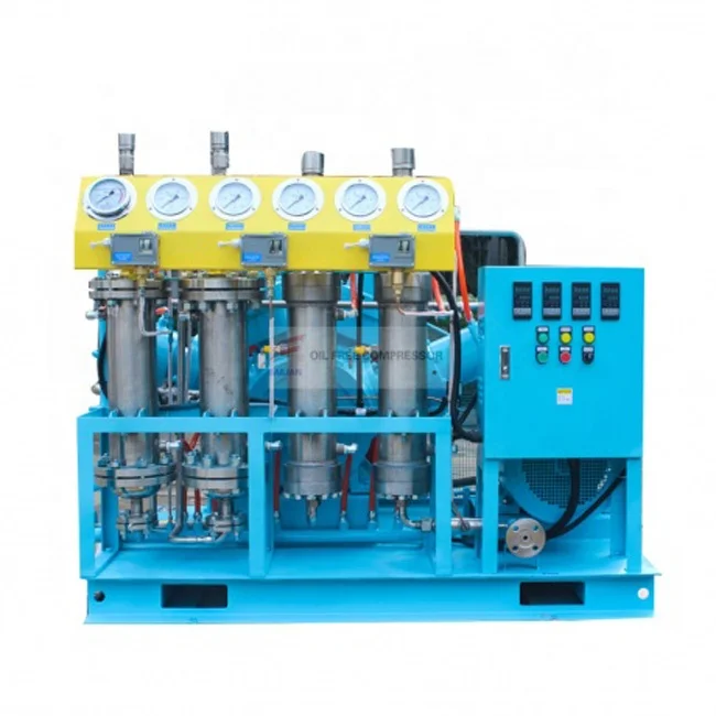Oil Free High Pressure  oxygen Compressor nitrogen Compressor Booster (Gow-20/4-150)