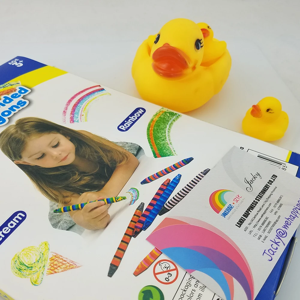 
double side mix color crayon,non-toxic 