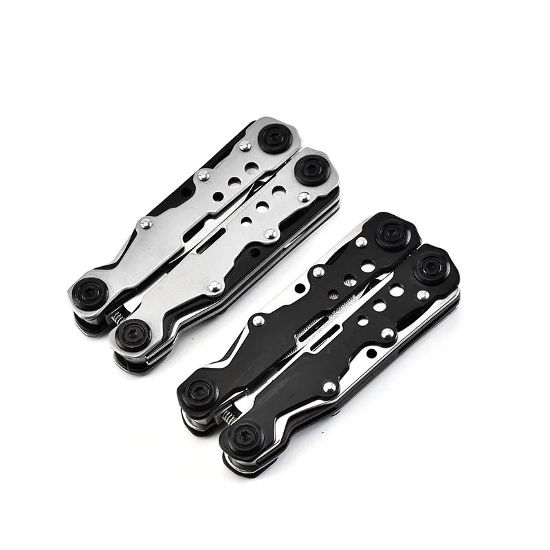 
COG Stainless Steel Multi Pocket Tool Gift For Men Perfect For Survival, Camping, Fishing Multitool Plier Set 