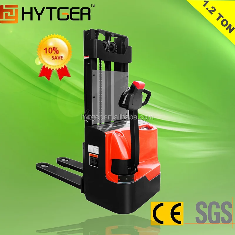 1.2Ton New Style Double Lift Full Electric Stacker With Charger