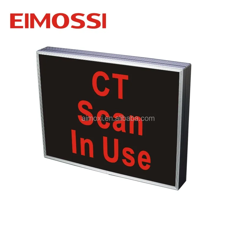 
CT Scan in use led Indoor illuminated indicator warning light 