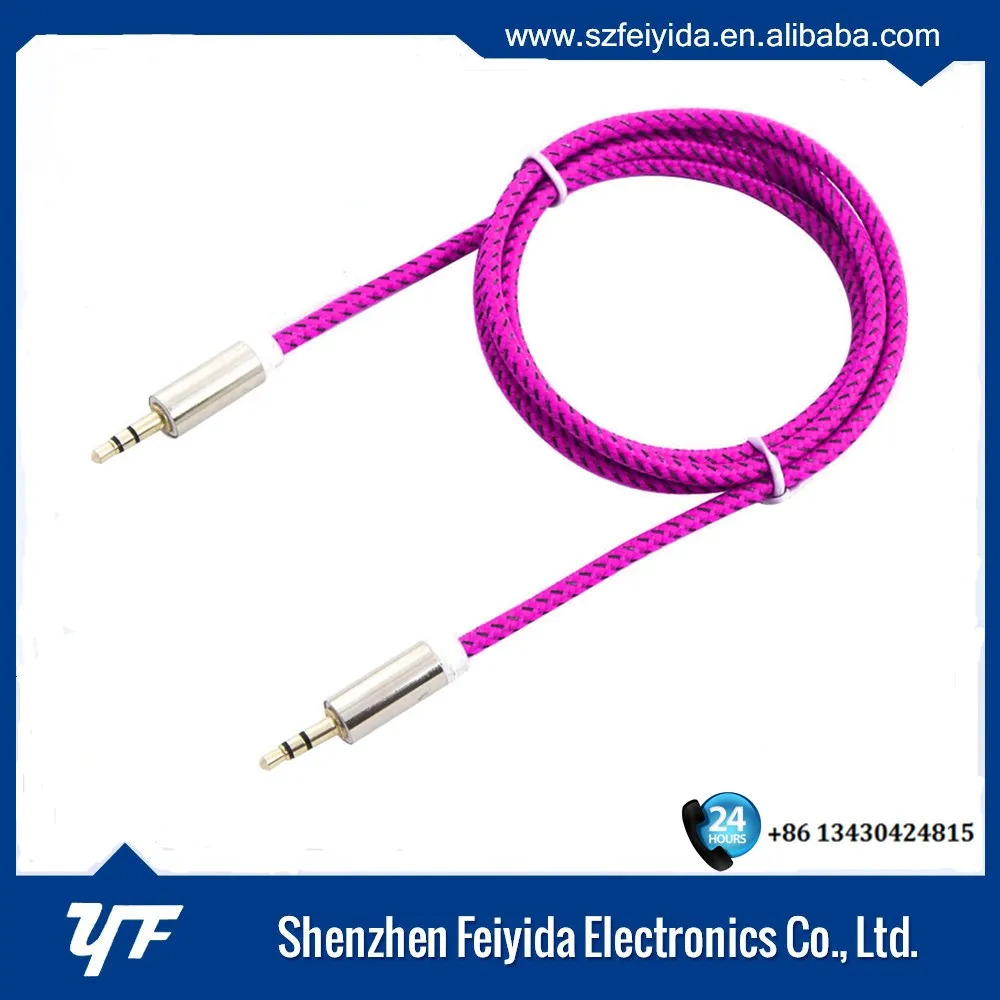 USB 3.5 мм 4-полюсный aux кабель