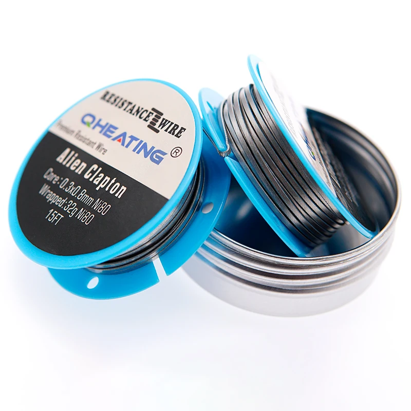 
Atomizer clapton coil wire fused Alien Clapton coil e cig premade coil for vaping 