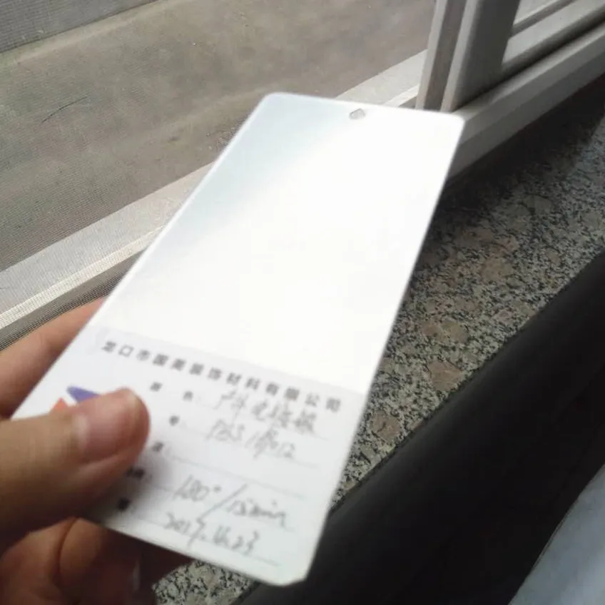 Chrome art effect epoxy polyester powder coating