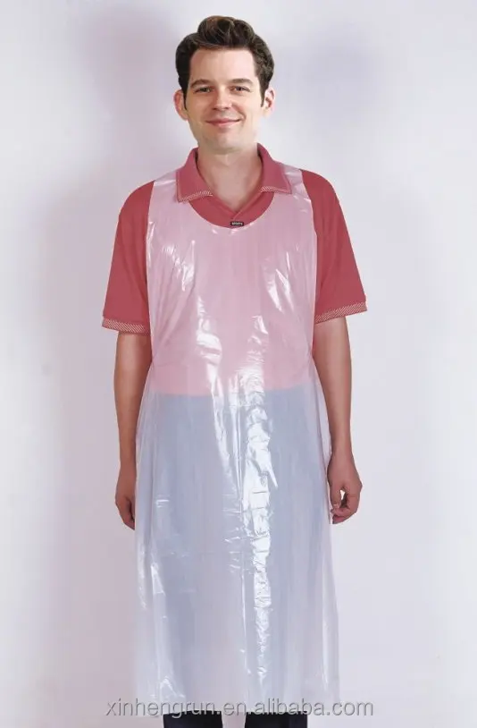 Hot sale wholesales disposable PE apron