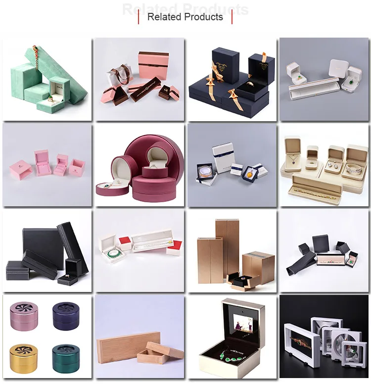 Factory Custom High End Jewelry Display Paper Boxes Packaging,Wonderful Oring Kit Box For Jewelry Packaging