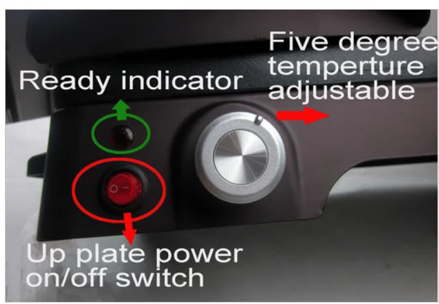 2 in 1 ceramic coated electric griddle and grill