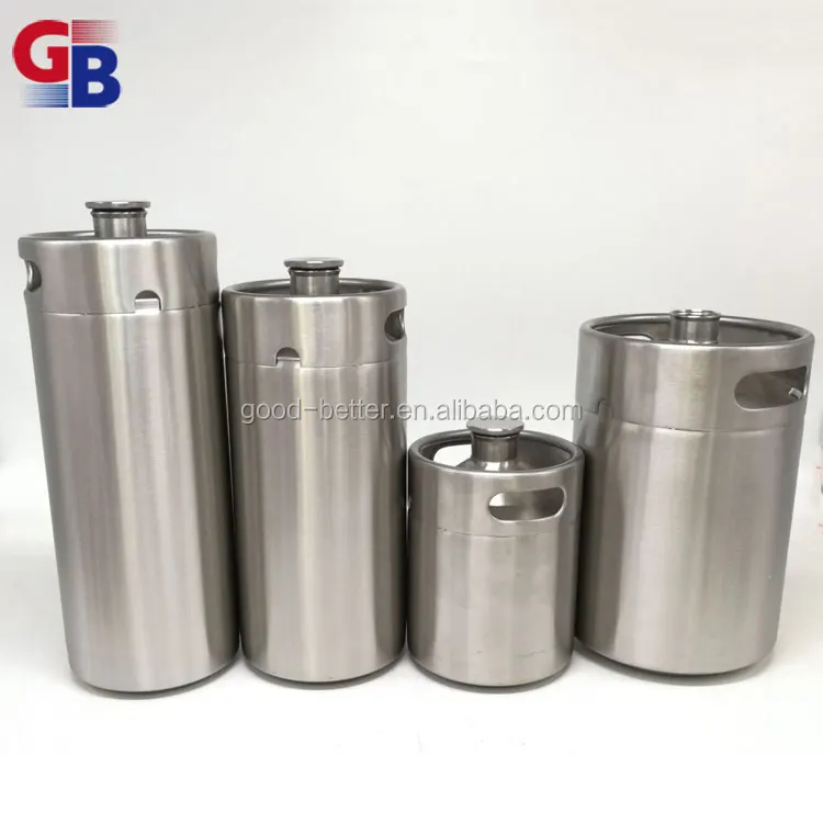 Hot selling SUS 304 stainless steel  2L/3.6/5L/10L homebrew Mini beer keg