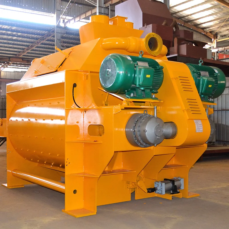 New JS2000 Twin shaft 2 yard Concrete Mixer for sale