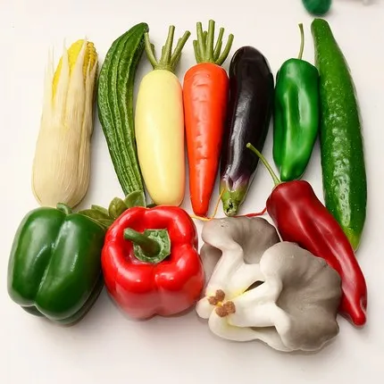 home decor Artificial Vegetables Assorted Mixed Fake Vegetables Model