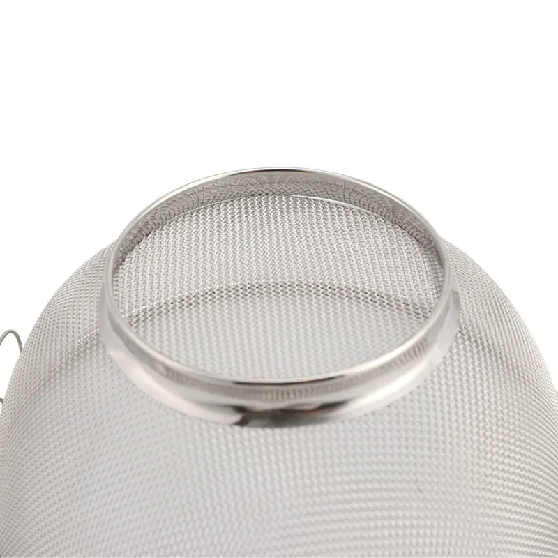
Stainless Steel Strainer Sieve Colander Fine Mesh Stainless Steel Strainer Basket Vegetable Fruit Noodles Colander For Kitchen 