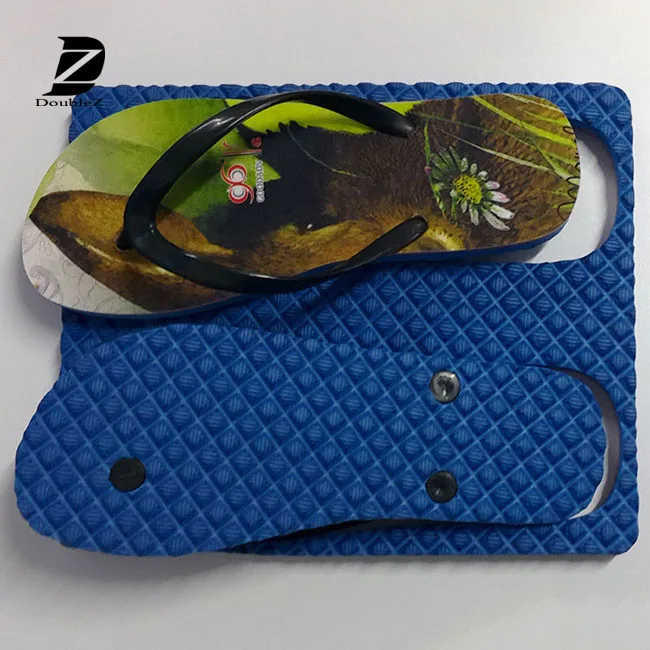 Рекламные пользовательские пустые сублимационные шлепанцы EVA