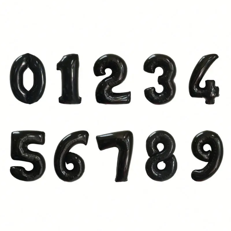 Гигантские многоразовые гелиевые баки, 30 дюймов, сделано в Китае, воздушные шары, товары для вечеринок, воздушные шары на день рождения, металлические шары с цифрами