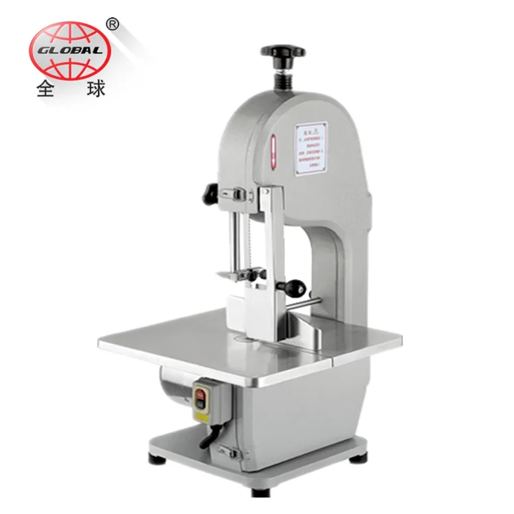 jg210 electric frozen meat bone cutting machine comercial band saw meat cutter  for cutting fish trotters steak