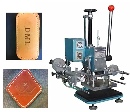 hand controls kwikprint hot stamping machine for book cover