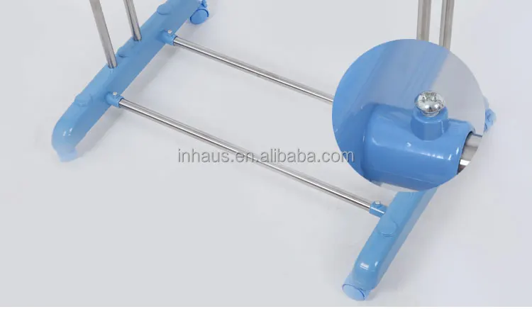 2 tier stainless steel portable balcony vertical hanging cloths dryer stand price home with 4 wheels