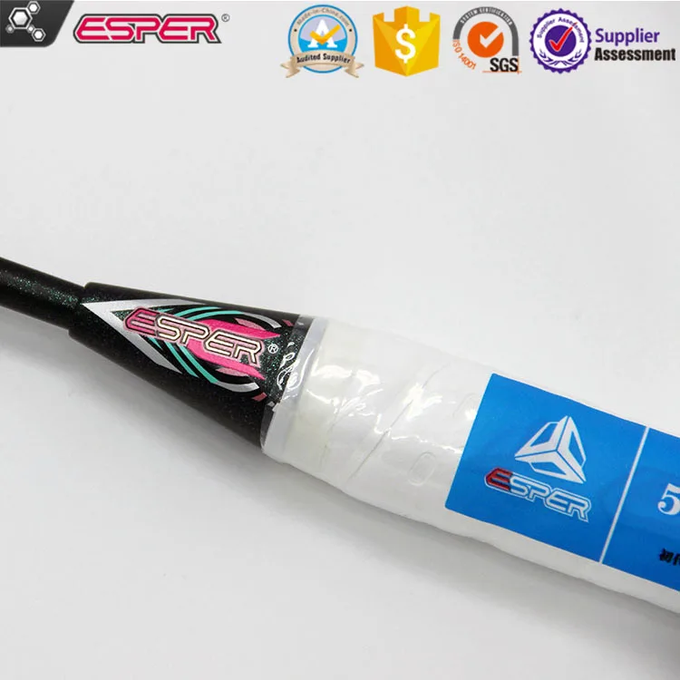 
9u 58 g super light badminton racket high pound tension 100% graphite-fiber badminton racket 