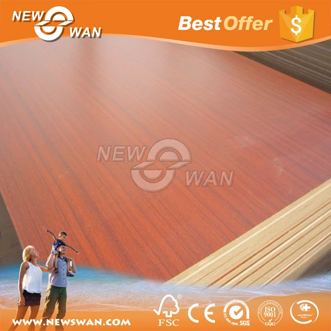 Melamine Faced MDF Flooring Panels / MDF Board Price in Kerala