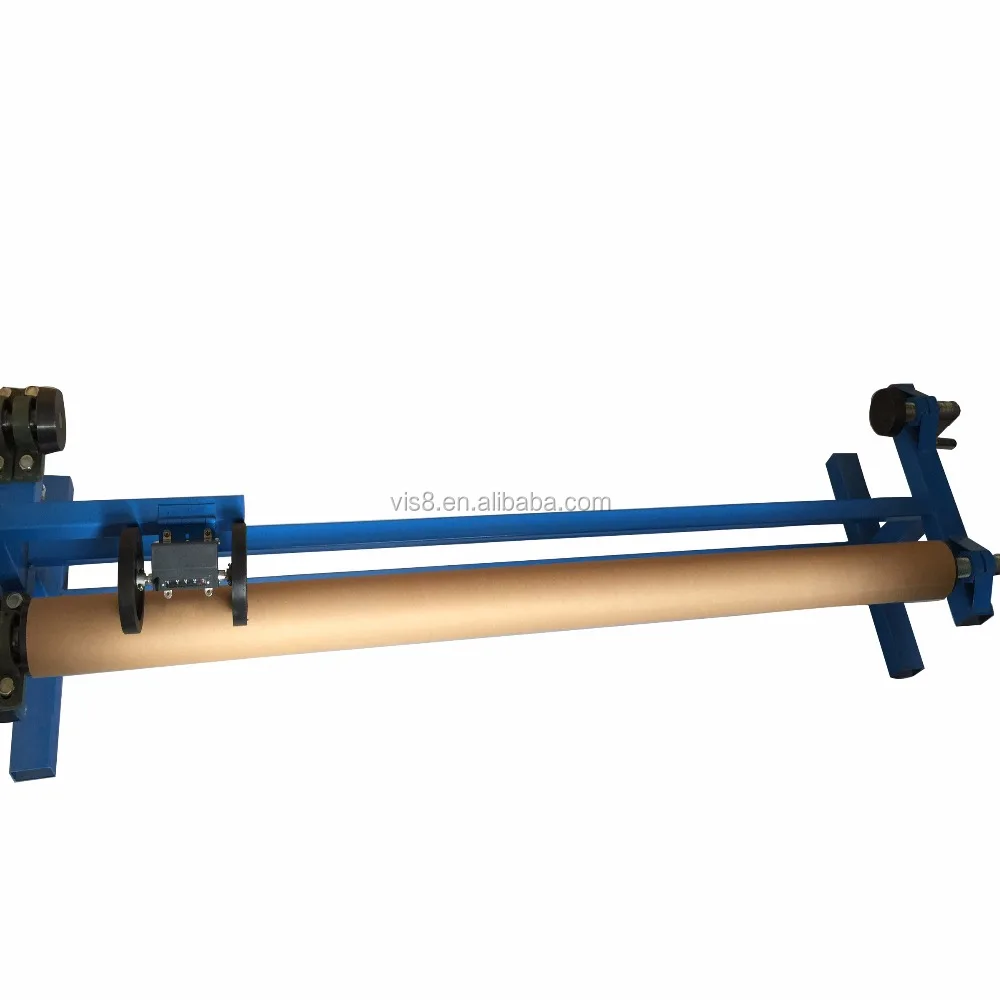 Manual window film rewinding machine