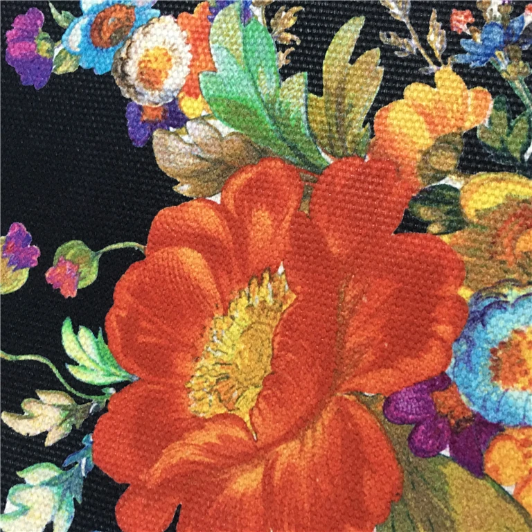 
Customized High Quality digital printing service printed canvas fabric 