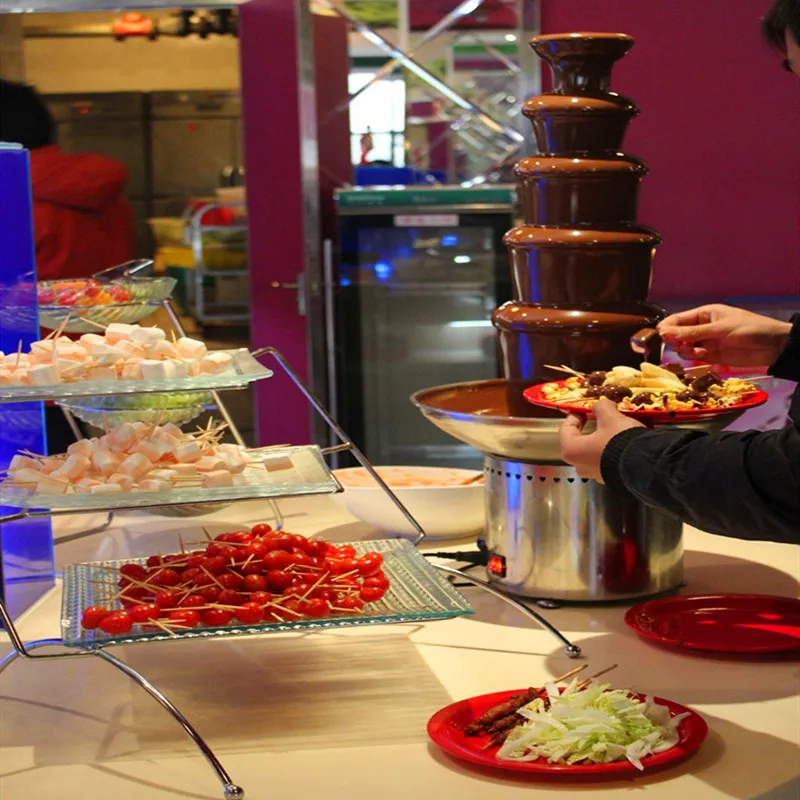 New Design Electric Hot Chocolate Melting Machine/Comercial Chocolate Fountain