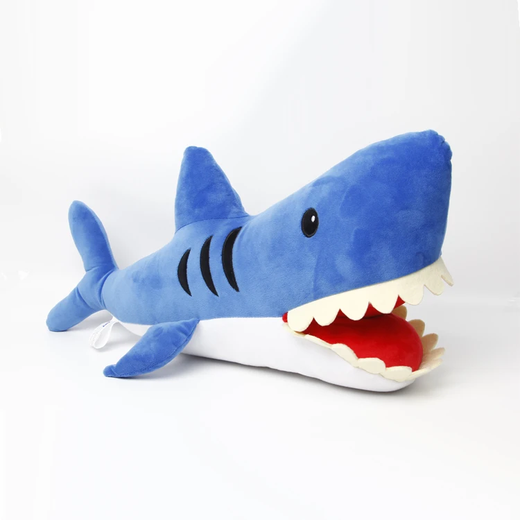 Lovely Soft cartoon Plush Stuffed Animal Toys Shark shaped Pillow babyshark toy