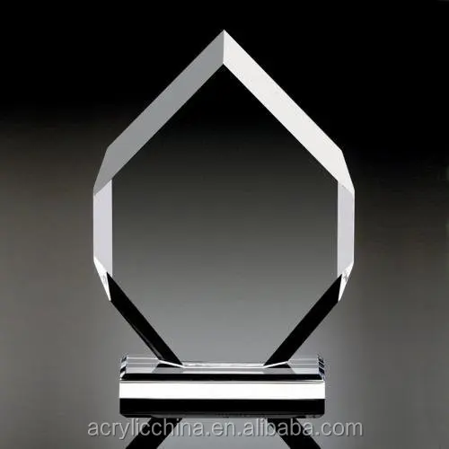 Custom clear acrylic award medal display stands blanks, acrylic trophy blanks