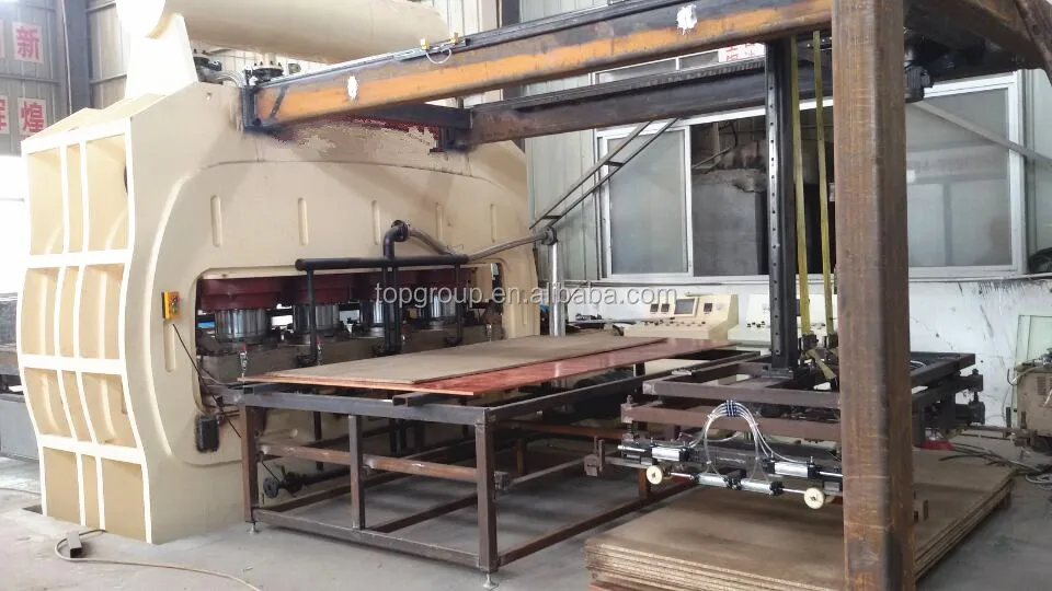 Wood machine hot press for plywood production line /hydraulic hot press machine for plywood