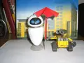 2pcs lot Wall E Robot Wall E EVE PVC Action Figure Collection Model Toys Dolls