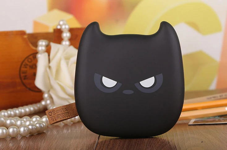
Electric Gift Cute Cartoon 12000Mah Portable Charger External Custom Battery Power Bank 