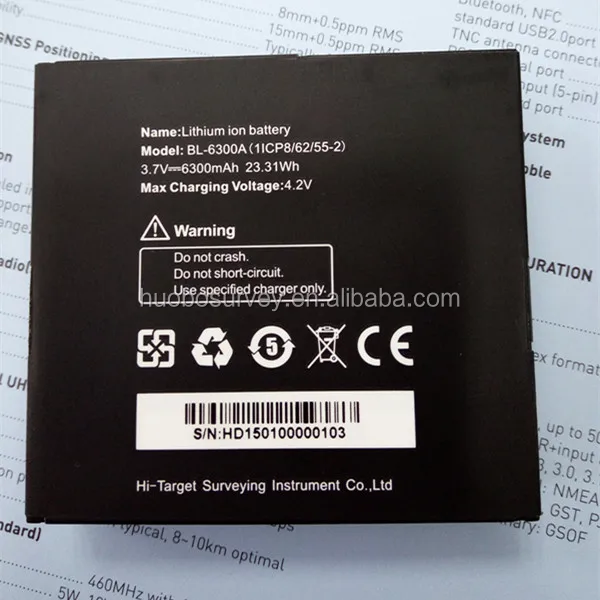 Hi-taregt V100 Remote Control Netwotk gps receiver with ihand20 data logger GNSS GPS Surveying System