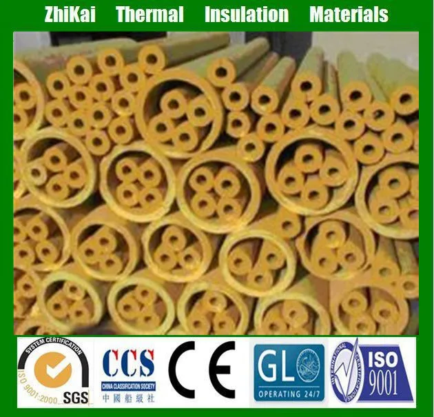 
Fiber glass woo pipe fire proofing fiber glass wool pipe 